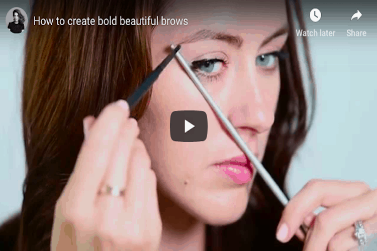 How To Create Bold Beautiful Brows