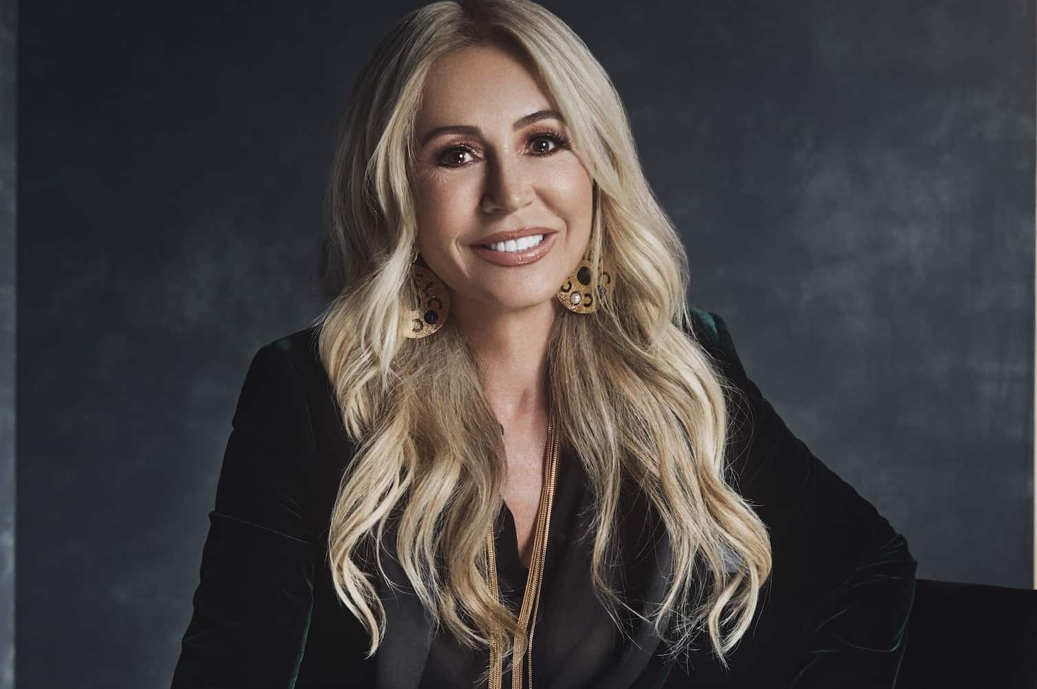 Anastasia Soare shaping eyebrows in her Beverly Hills salon, demonstrating precision technique