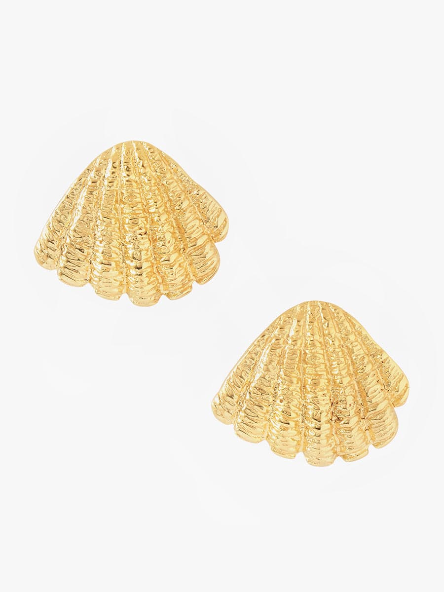 Ysso Whisper of the Wind Gold-Plated Earrings