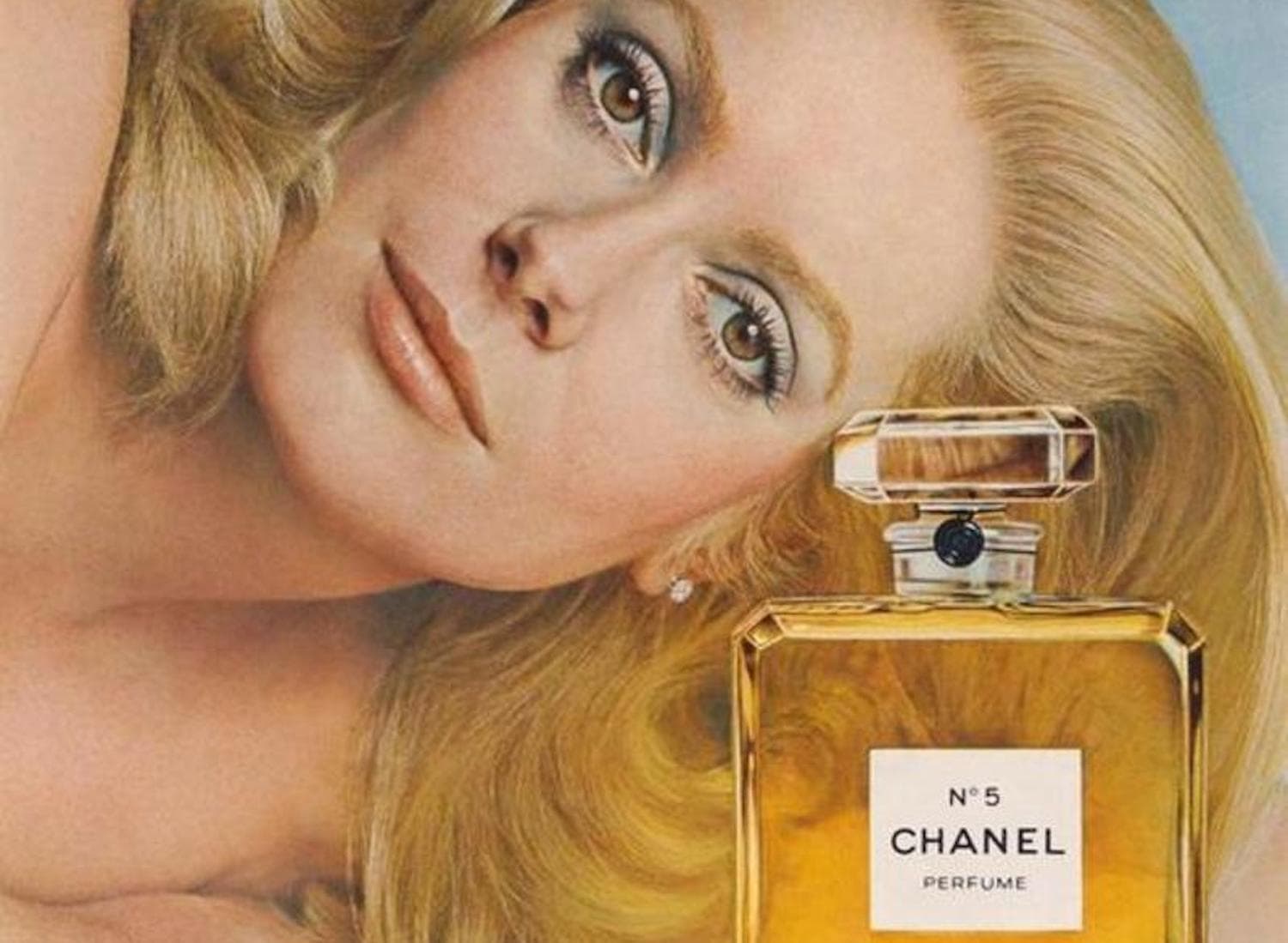 Chanel Factory 5 Collection products displayed with creative industrial-inspired packaging including engine oil and water bottle designs