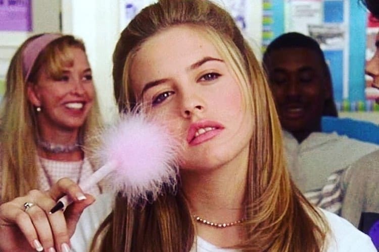 Cher Horowitz silky blonde hair from the film Clueless — the iconic 90s hair look
