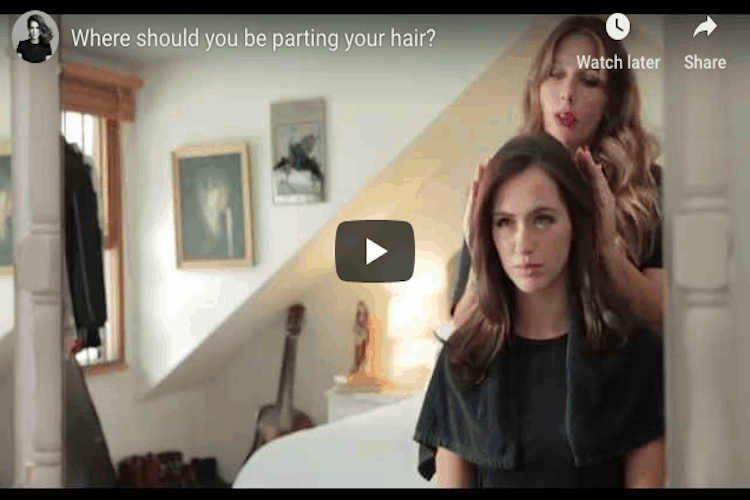 Where Should You be Parting Your Hair?