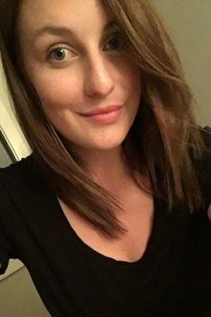 Madeline's sensitive skin before using the Dermalogica Ultracalming Duo
