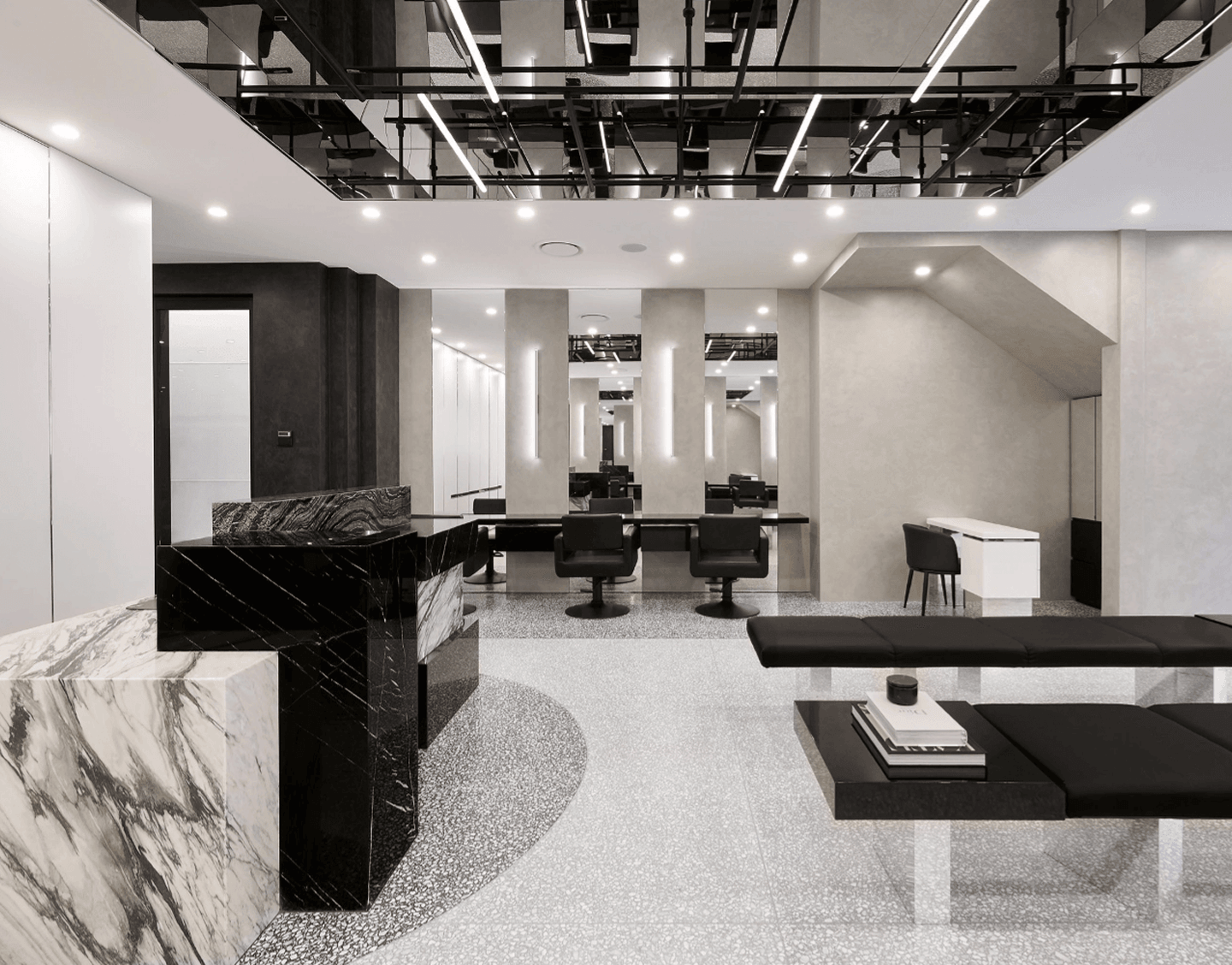 Joh Bailey salon interior, Double Bay