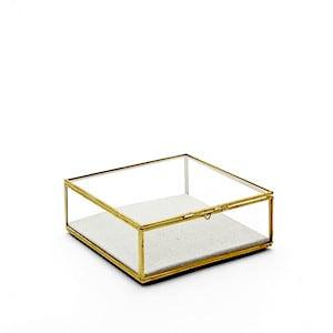 WEST ELM GLASS BOX