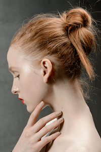 Messy Top-knots at Bianca Spender