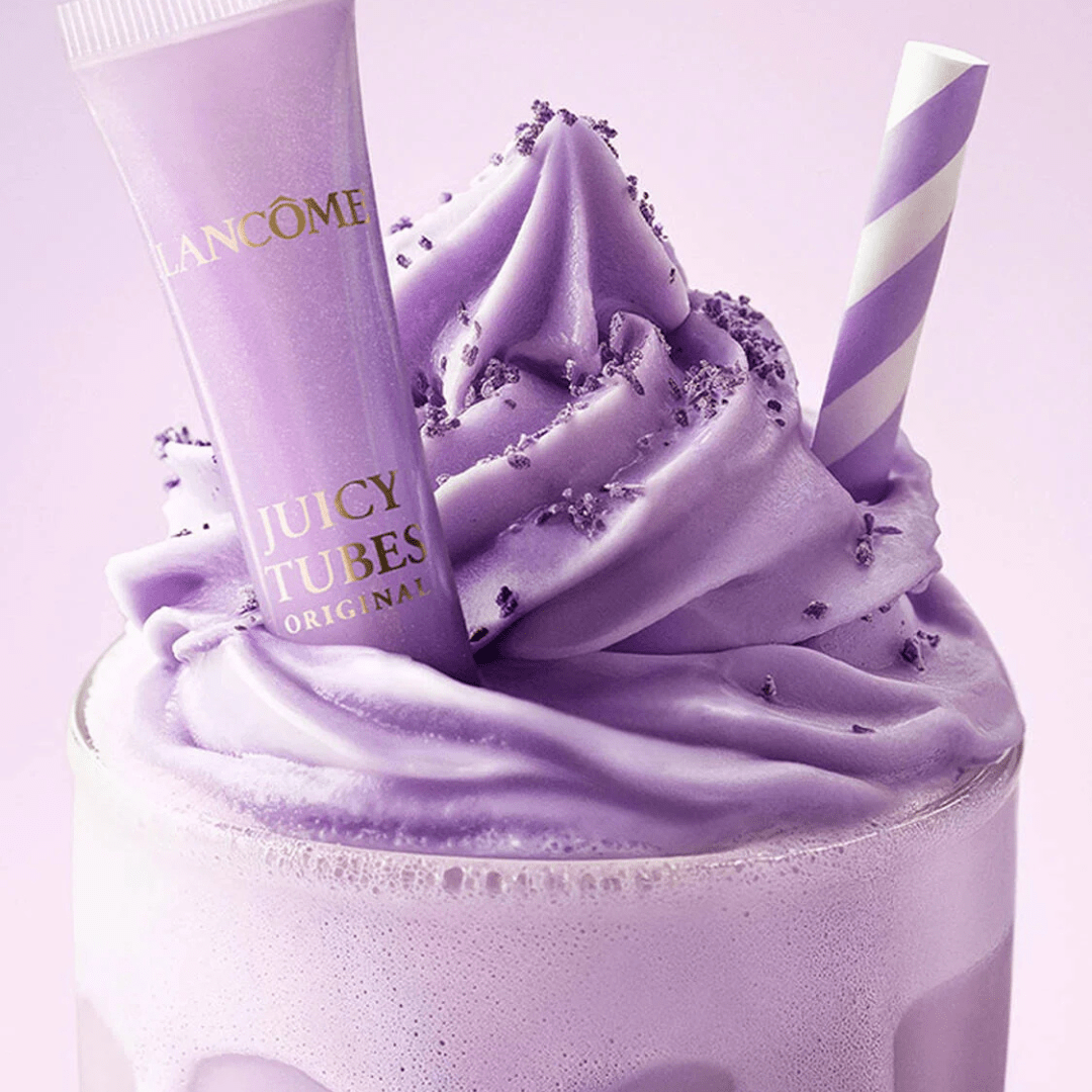 Lancôme Juicy Tubes lip gloss in Lavender Latte, a festive beauty gift pick