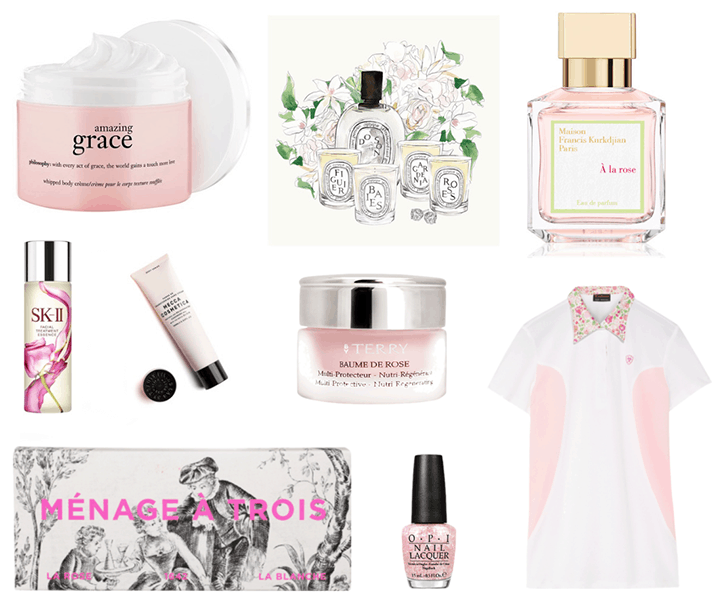 Philosophy Amazing Grace , Lust List Mother’s Day Cards , Maison Francis Kurkdijan A La Rose Eau De Parfum , SKII MOTHER'S DAY FACIAL TREATMENT ESSENCE , Mecca Cosmetica Loved and Adored , by terry baume de rose , Ariat Liberty Paneled Pique Top , Maison Balzac Menage a Trois , opi x maticevski petal soft nail polish