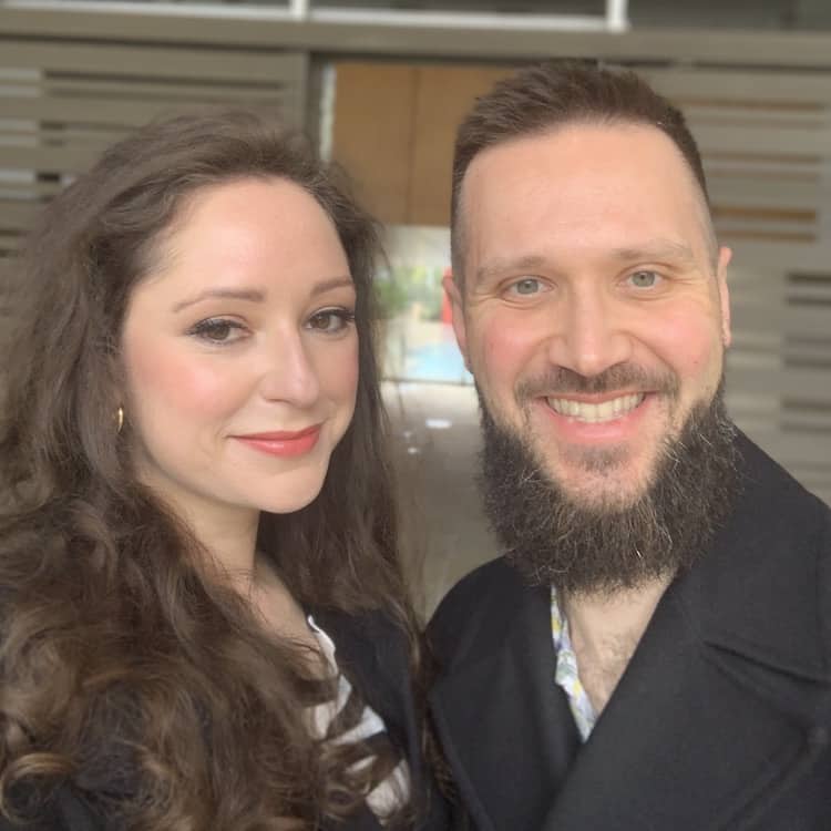 Zoe Briggs, Features Writer and husband, Dan MacKenzie