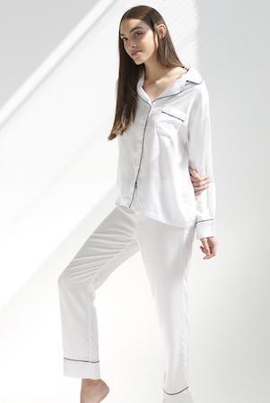 Ettitude Bamboo Lyocell PJ Pants and Shirt