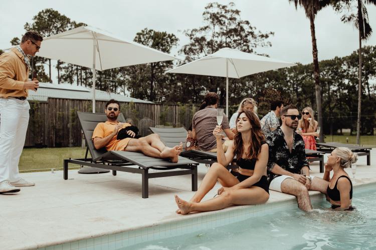 Sig's Slim Aarons Poolside Birthday – All the Details