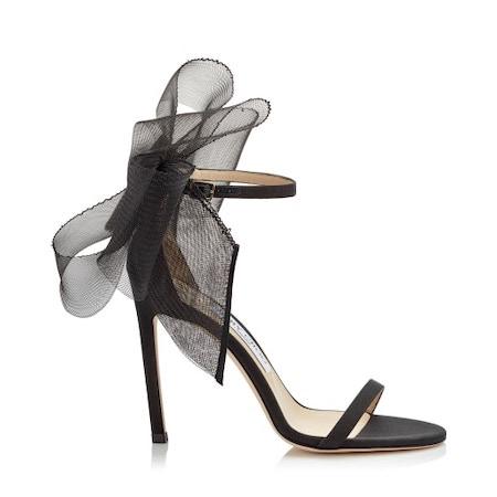 Jimmy Choo Aveline Bow Sandals