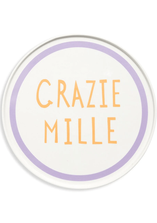 In The Round House Grazie Mille Plate