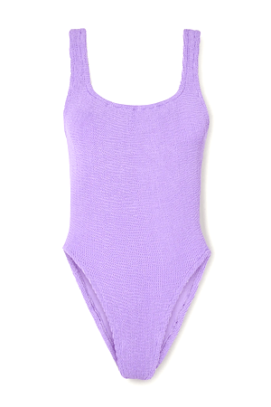 Hunza G Seersucker Swimsuit