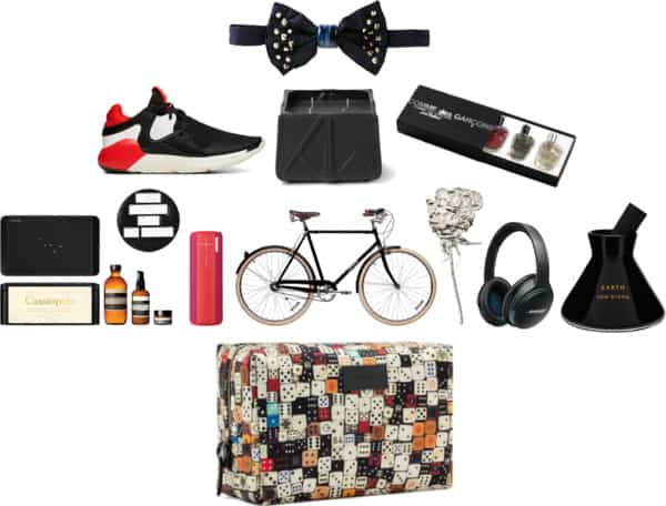 Cor Sine Labe Doli Embellished Bow Tie , Y-3 Boost QR Leather and Neoprene Sneakers , Zaha Hadid Design Prime Opulent Candle , Comme des Garçons Pocket Collection , Aesop Cassiopeia Parsley Seed Skincare Kit , Saint Laurent Eighties Pin , UE Boom Wireless Bluetooth Speaker , Papillionaire Custom Vintage Bike , Lucy Folk Mens Rose Corsage Brooch , Bose Soundlink Bluetooth Headphones , Tom Dixon 'Earth' Charcoal Stick Diffuser , David Jones Games Washbag
