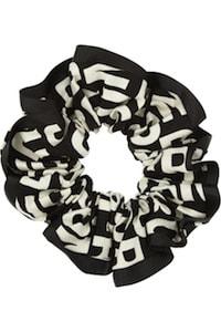 Marc by Marc Jacobs Printed Cotton-twill Scrunchie