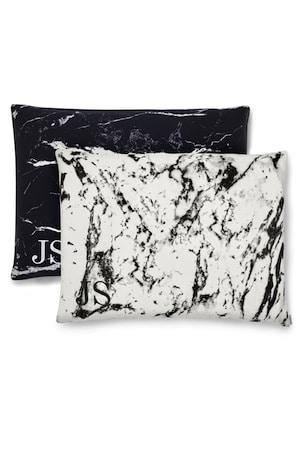 Shhh Silk Marble Silk Pillow Cases