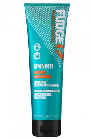 Fudge Xpander volumising shampoo for fine hair.