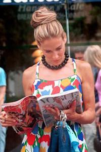 A Top Knot Keeps All the Focus on Your Fashion