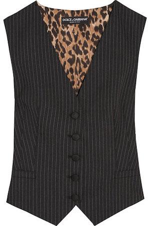Dolce & Gabbana Pinstriped Vest