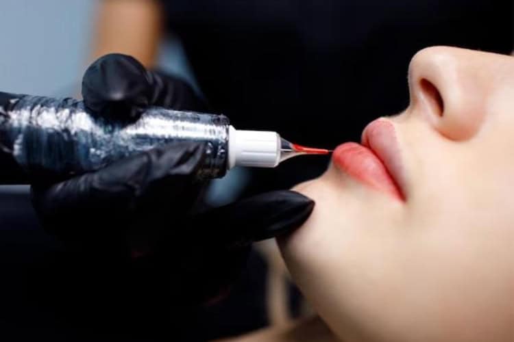 Lip Blush Tattoo