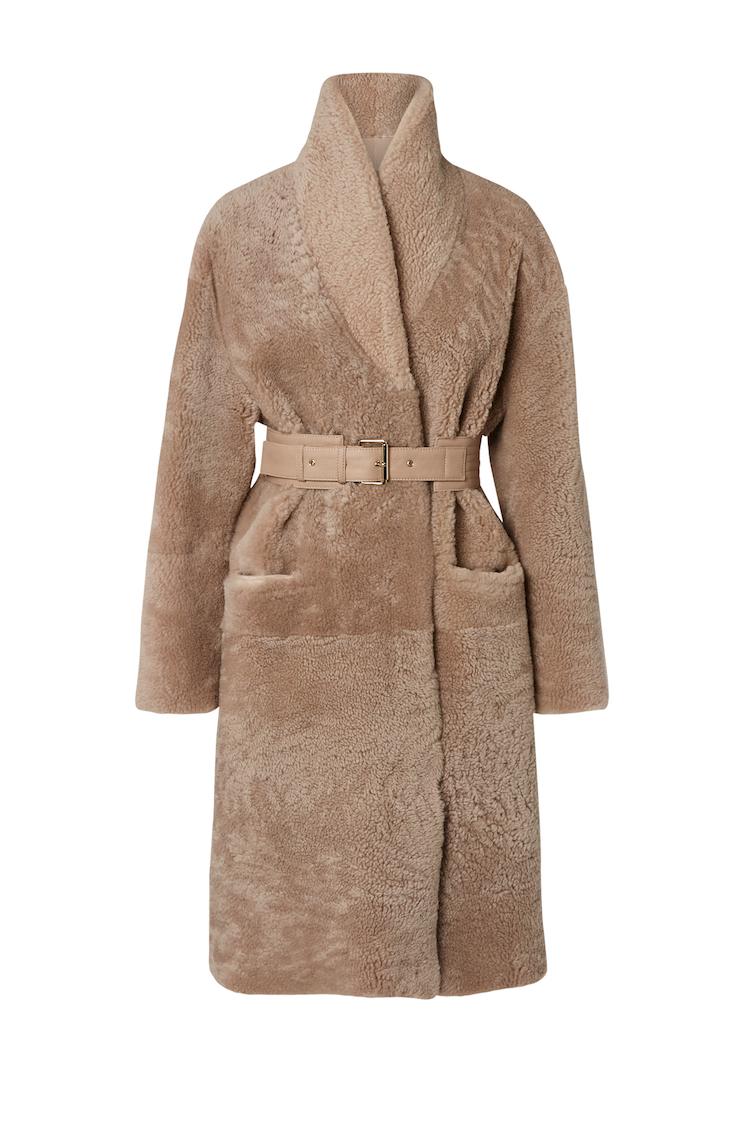 Scanlan Theodore Merino Shearling Coat (Available In Store Only)