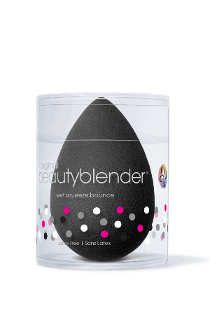 Beautyblender Pro black sponge applicator for blending under-eye concealer