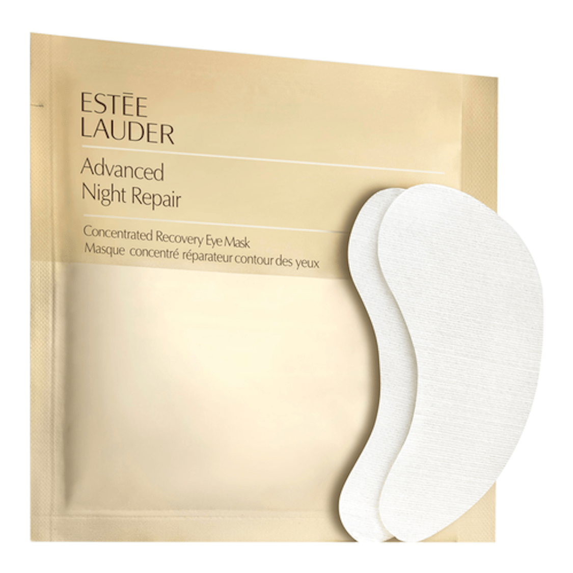 Estee Lauder Advanced Night Repair Concentrated Recovery Eye Masks in crescent shape