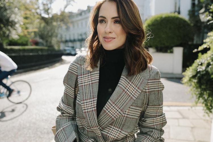 Sigourney Wears Joseph Blazer from Matches Fashion