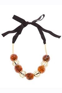 Marni Ribbon Tie Necklace, $299