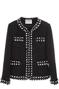 CHANEL TWEED CROP JACKET