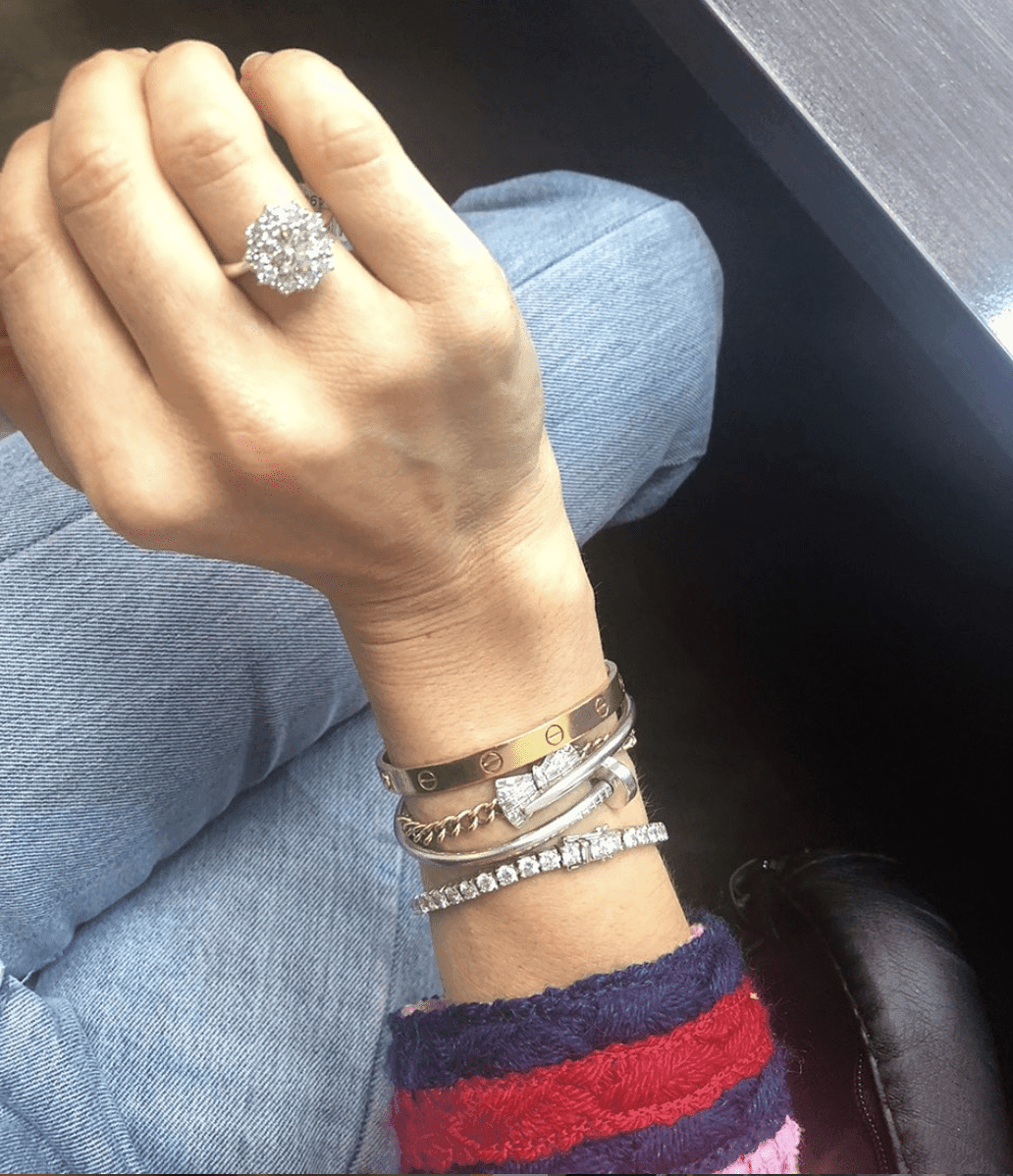 Olivia Bond Diamonds jewellery collection, image via Instagram @oliviabonddiamonds