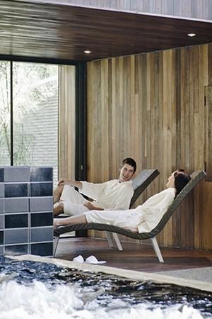 Spa treatment area at Hepburn Bathhouse