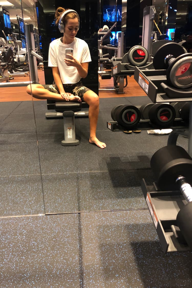 Top and Bike Shorts by the Upside