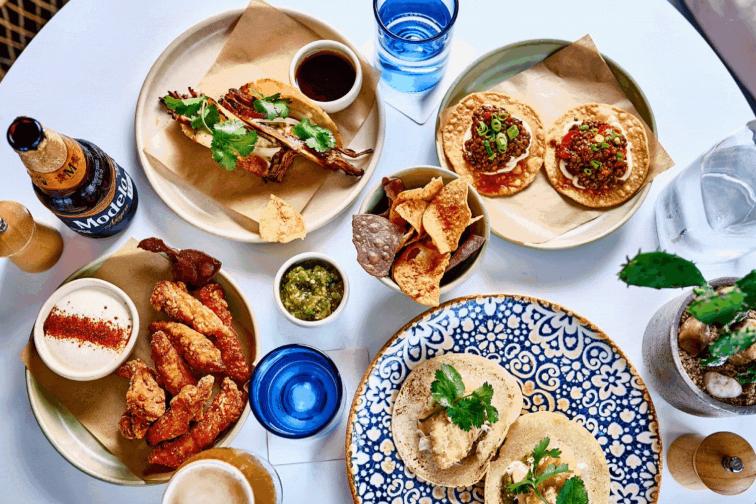 Mexican-inspired dishes and cocktails at Julio's Restaurant, Bannisters Port Stephens.
