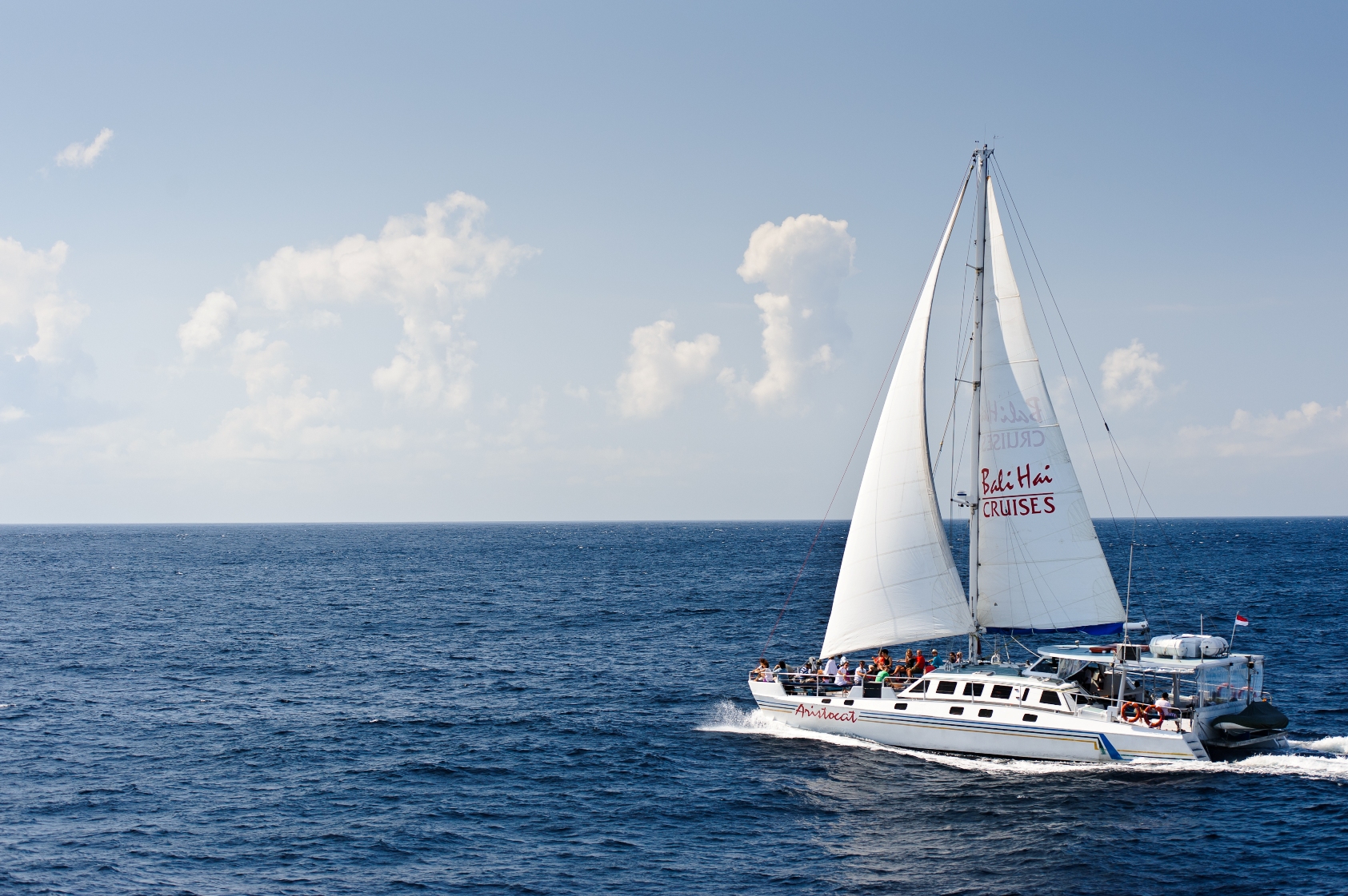Aboard the Aristocat — sailing the waters around Nusa Lembongan