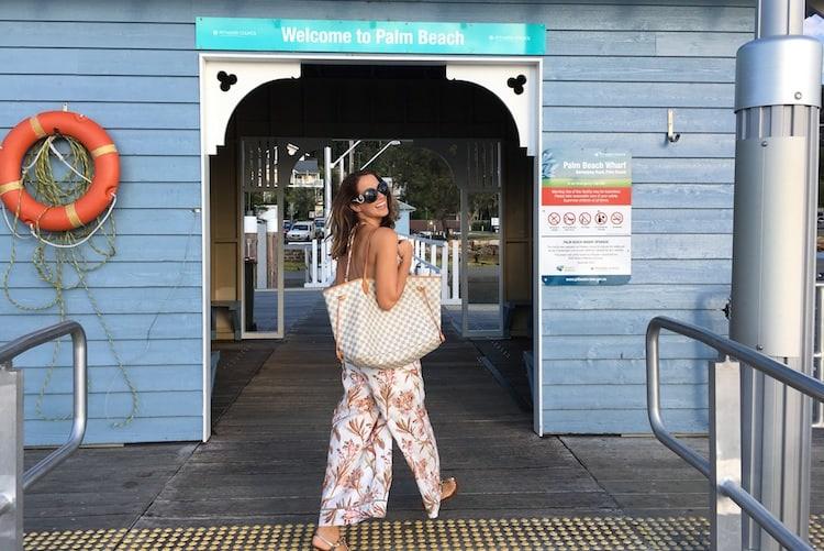 Wearing Zimmermann Playsuit