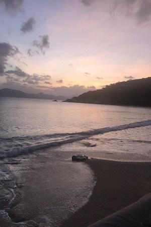 My Private Pool Opened Out Onto the Beach