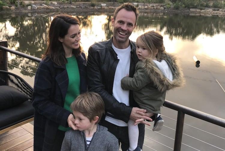 A Family Moment at Saddles Restaurant, Mount White