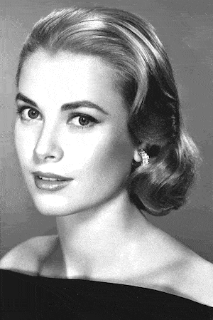 Grace Kelly vintage hairstyling with classic fifties curls