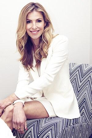 Laura Csortan TV host in her eastern suburbs home
