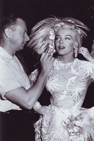 Marilyn Monroe classic portrait with signature blonde curls