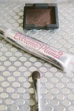 Monochromatic Beauty Bag Essentials; NARS Eyeshadow, Chan...