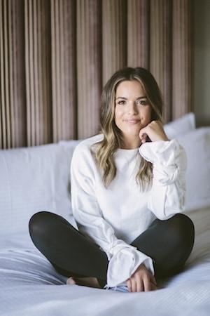 Olympia Valance clear skin and makeup tips