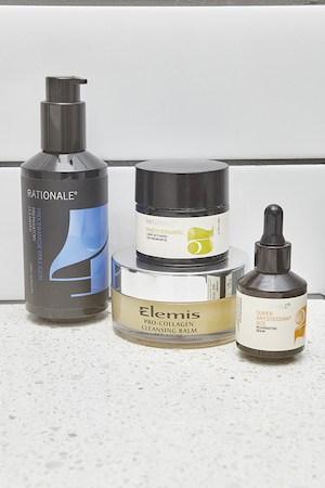 Sylvia Jeffreys Elemis and Rationale skincare