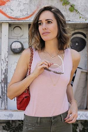 Louise Roe with her go-to hair products and styling tools