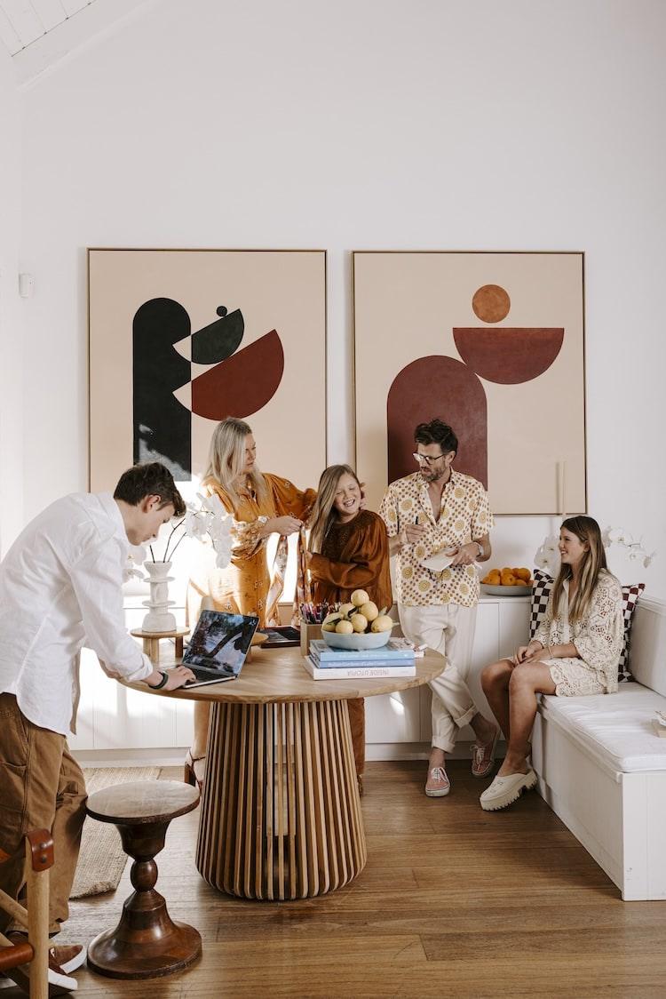 Emily with her family – husband Dave and children Joseph (15), Olive (13) and Elke (10)