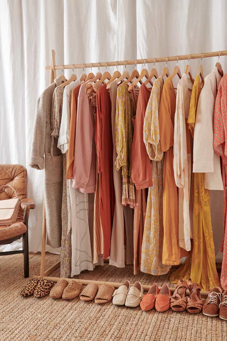 I absolutely love clothes. I have a big weakness for them.