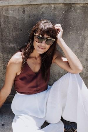 Nicole Adolphe stylist portrait in Bondi Beach