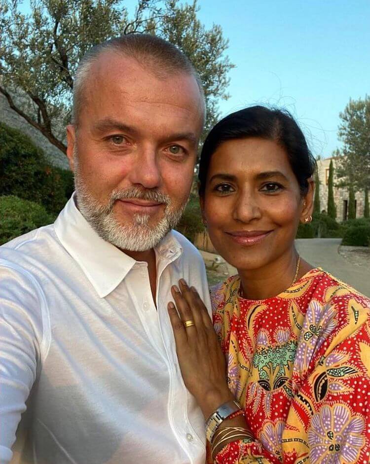 Ruby with husband Martin Kuczmarski IMAGE: INSTAGRAM @rubyhammer